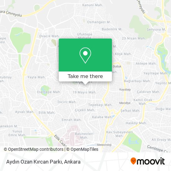 Aydın Ozan Kırcan Parkı map