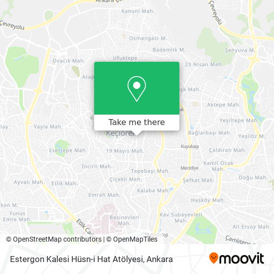 Estergon Kalesi Hüsn-i Hat Atölyesi map