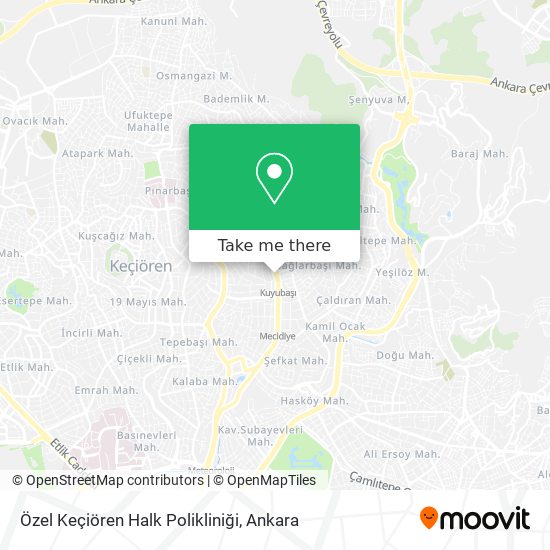 Özel Keçiören Halk Polikliniği map
