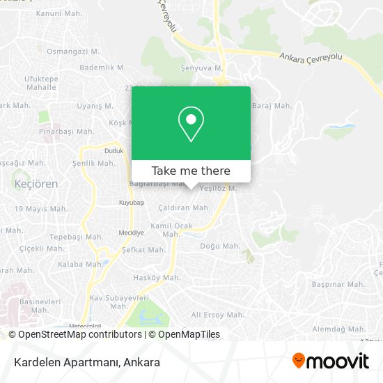 Kardelen Apartmanı map