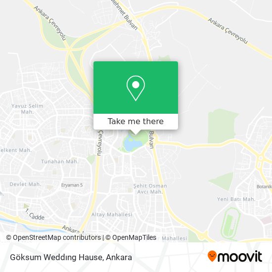 Göksum Weddıng Hause map