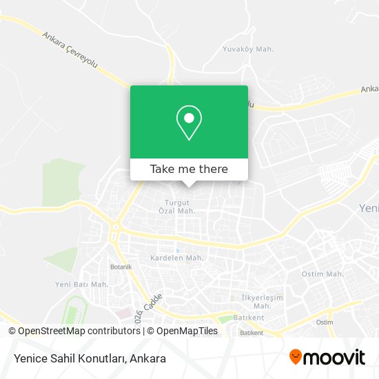 Yenice Sahil Konutları map