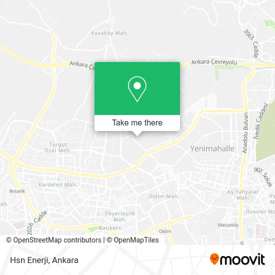 Hsn Enerji map