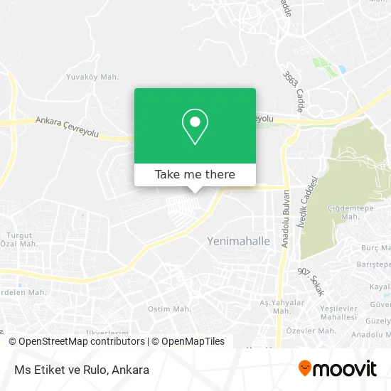 Ms Etiket ve Rulo map