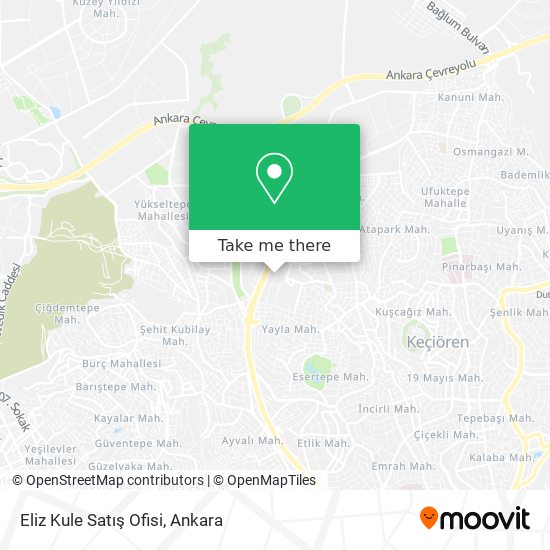 Eliz Kule Satış Ofisi map