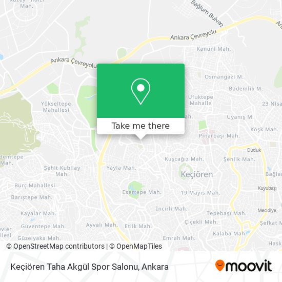 Keçiören Taha Akgül Spor Salonu map