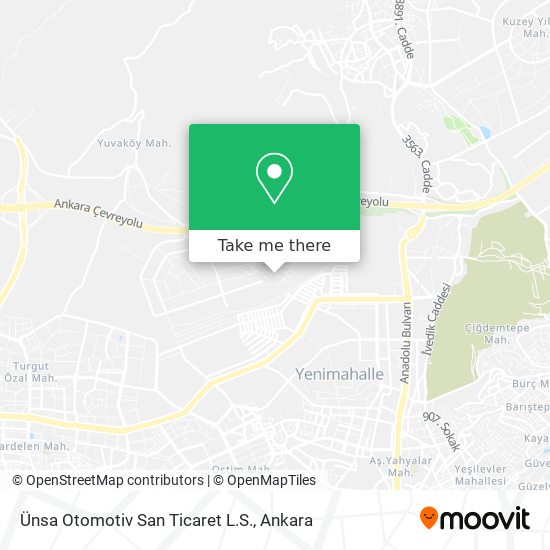 Ünsa Otomotiv San Ticaret L.S. map