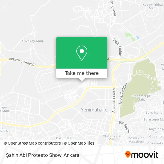 Şahin Abi Protesto Show map