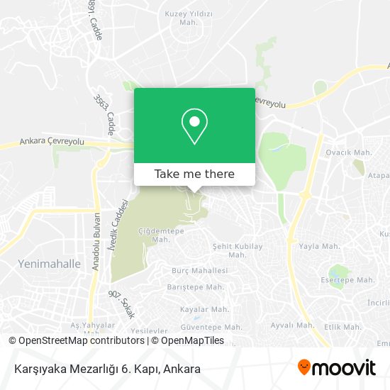 Karşıyaka Mezarlığı 6. Kapı map