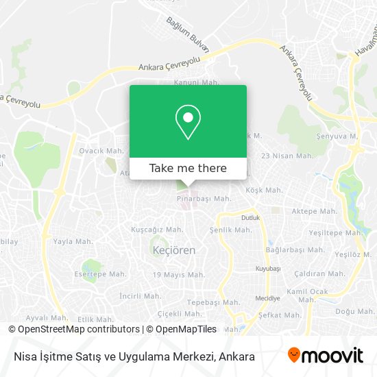 Nisa İşitme Satış ve Uygulama Merkezi map