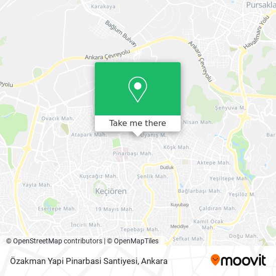 Özakman Yapi Pinarbasi Santiyesi map