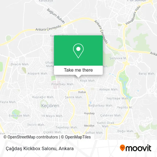Çağdaş Kickbox Salonu map