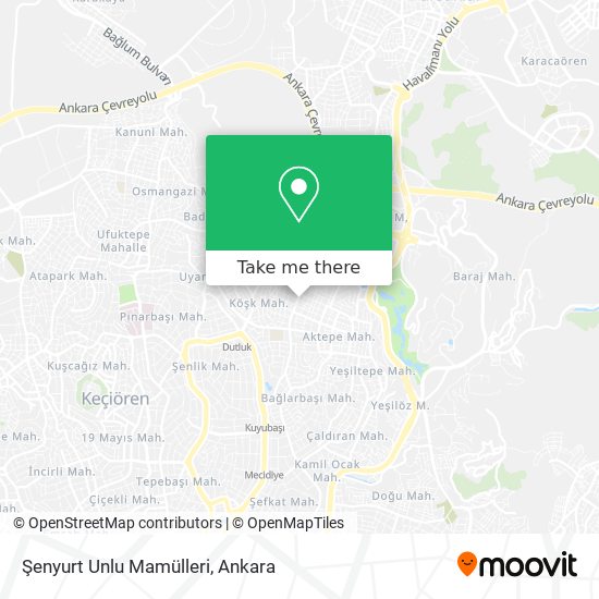 Şenyurt Unlu Mamülleri map