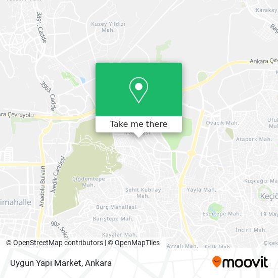 Uygun Yapı Market map