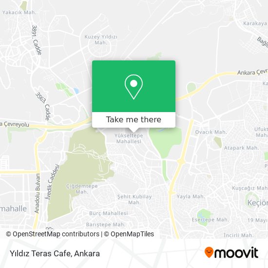 Yıldız Teras Cafe map