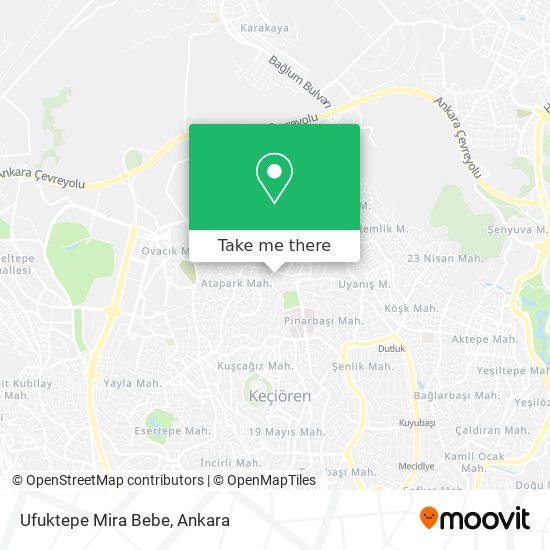 Ufuktepe Mira Bebe map