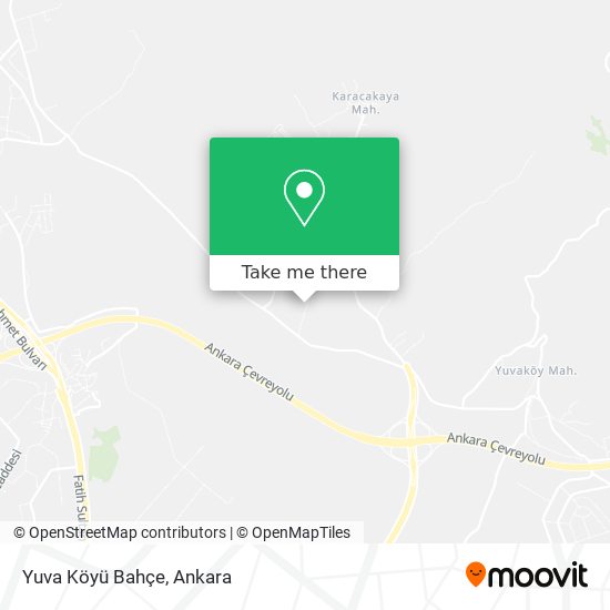 Yuva Köyü Bahçe map