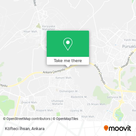 Köfteci İhsan map
