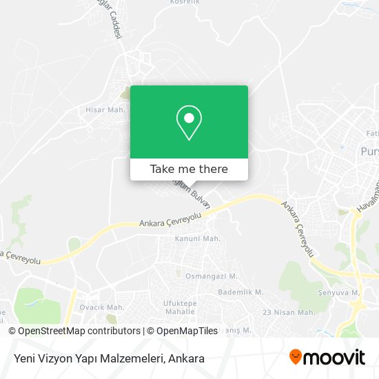 Yeni Vizyon Yapı Malzemeleri map