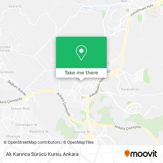 Ak Karınca Sürücü Kursu map
