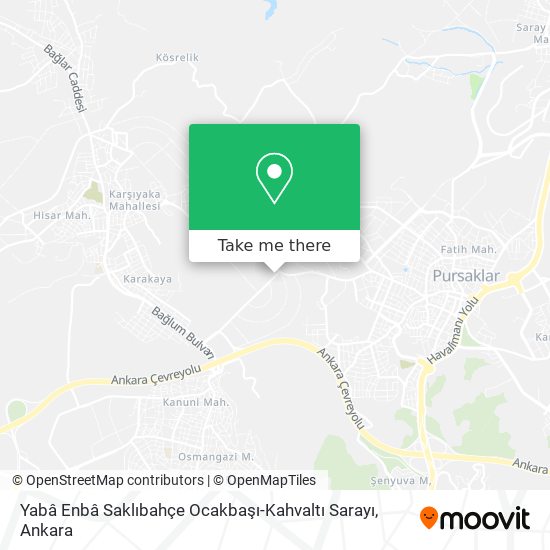 Yabâ Enbâ Saklıbahçe Ocakbaşı-Kahvaltı Sarayı map