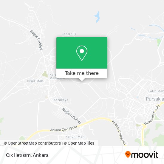 Cıx Iletısım map