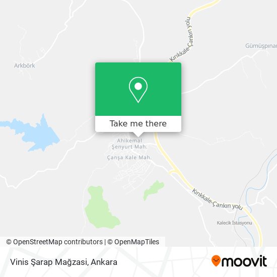 Vinis Şarap Mağzasi map