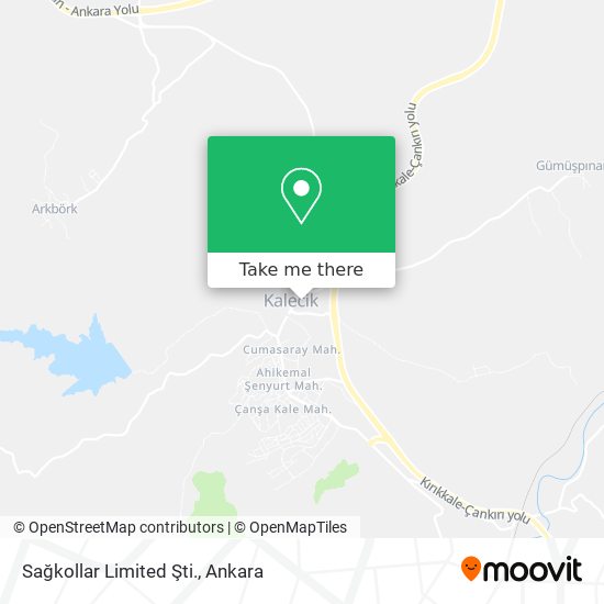 Sağkollar Limited Şti. map