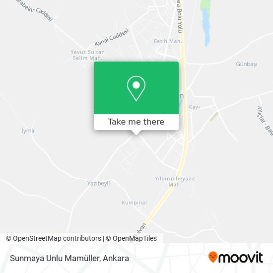 Sunmaya Unlu Mamüller map