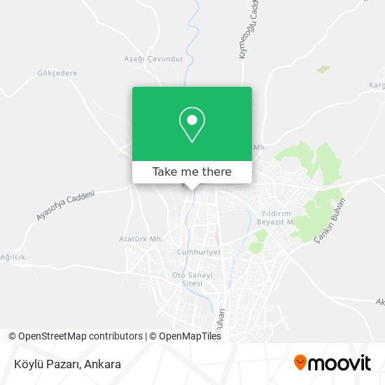 Köylü Pazarı map