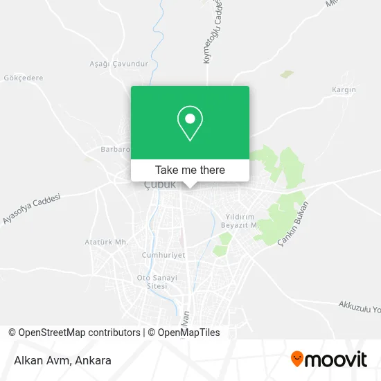 Alkan Avm map
