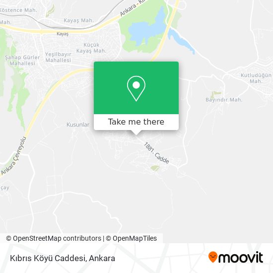Kıbrıs Köyü Caddesi map