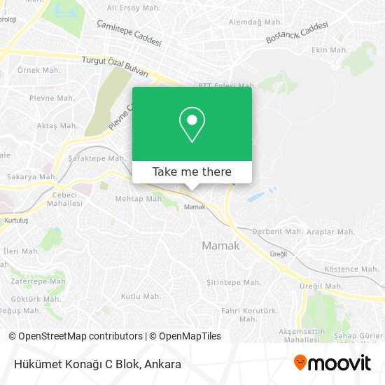 Hükümet Konağı C Blok map