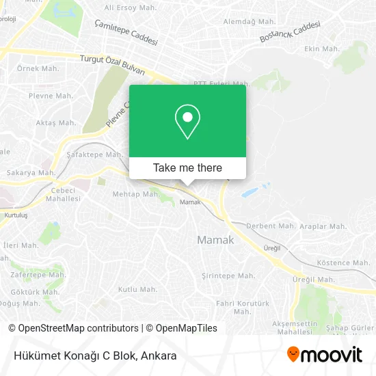 Hükümet Konağı C Blok map