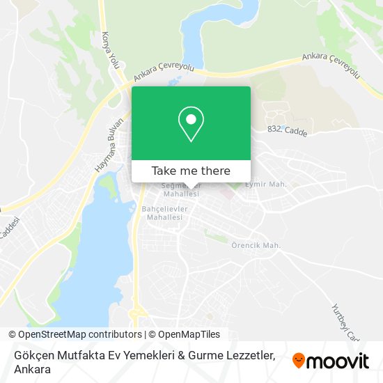 Gökçen Mutfakta Ev Yemekleri & Gurme Lezzetler map