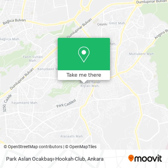 Park Aslan Ocakbaşı-Hookah-Club map