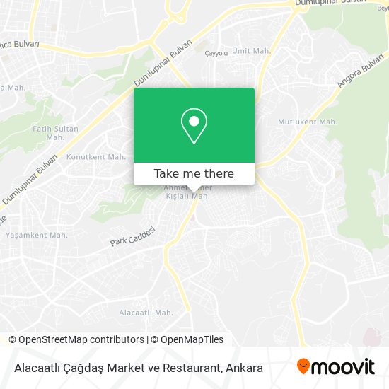 Alacaatlı Çağdaş Market ve Restaurant map