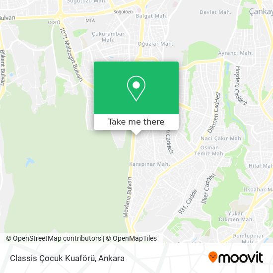 Classis Çocuk Kuaförü map