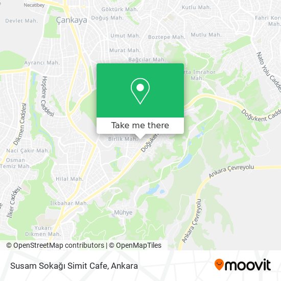 Susam Sokağı Simit Cafe map