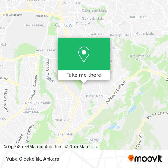 Yuba Cıcekcılık map