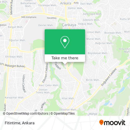 Fitintime map