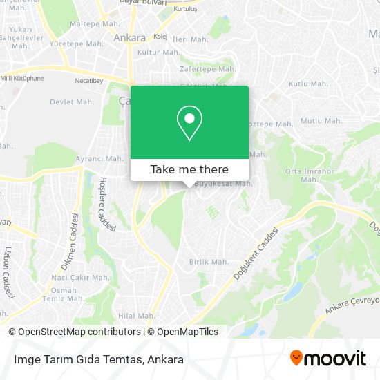Imge Tarım Gıda Temtas map