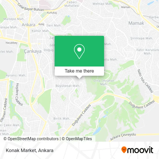 Konak Market map