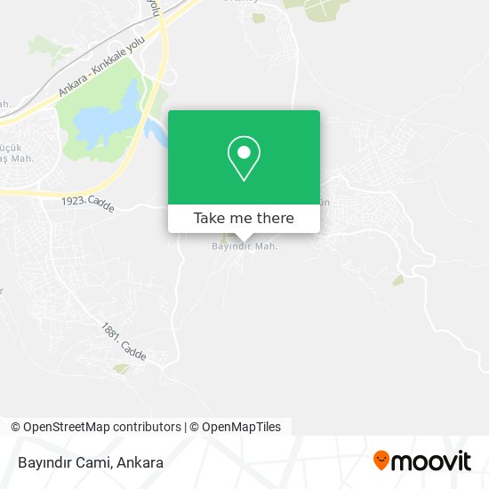 Bayındır Cami map