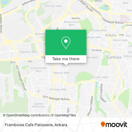 Framboıse Cafe Patisserie map