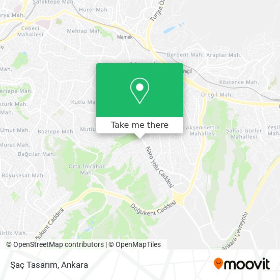 Şaç Tasarım map