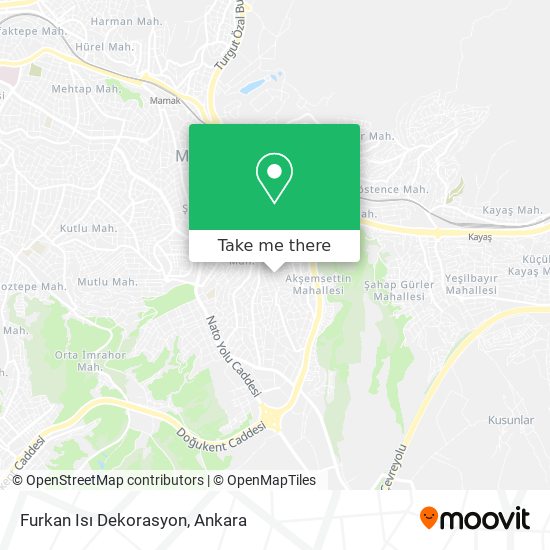 Furkan Isı Dekorasyon map
