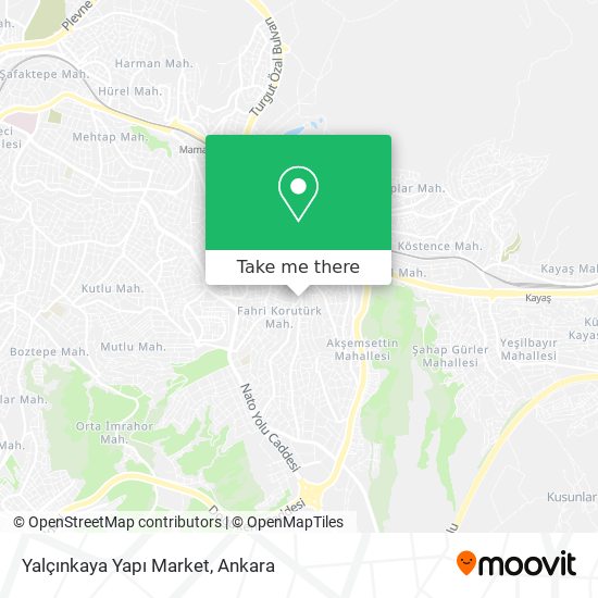 Yalçınkaya Yapı Market map