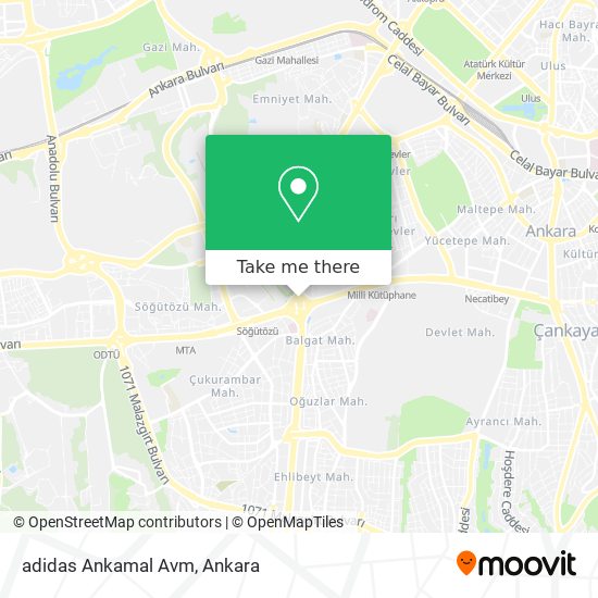 adidas Ankamal Avm map