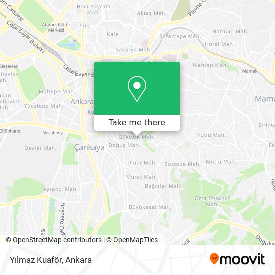 Yılmaz Kuaför map